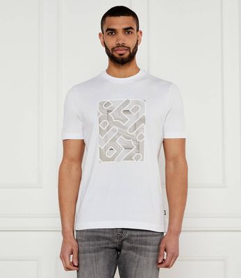 T-shirt męski BOSS BLACK ze sklepu: Gomez Fashion Store w kategorii: T-shirty męskie - zdjęcie 874714-BD9-10338_BB252M000236102