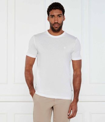 T-shirt męski casual BOSS BLACK ze sklepu: Gomez Fashion Store w kategorii: T-shirty męskie - zdjęcie 874714-BD9-10338_BB252M000238100