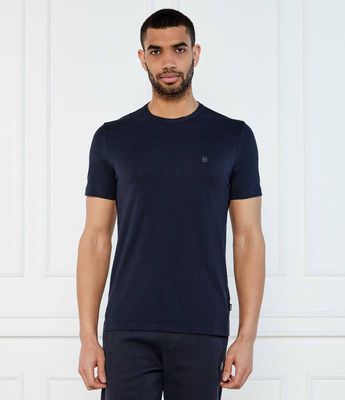T-shirt męski casualowy na wiosnę BOSS BLACK ze sklepu: Gomez Fashion Store w kategorii: T-shirty męskie - zdjęcie 874714-BD9-10338_BB252M000238404