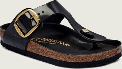 Klapki damskie na lato BIRKENSTOCK ze sklepu: Gomez Fashion Store w kategorii: Klapki damskie - zdjęcie 874714-BD9-10338_BR252W000092331