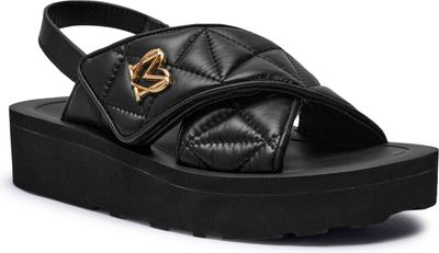 Sandały damskie na lato Love Moschino ze sklepu: Gomez Fashion Store w kategorii: Sandały damskie - zdjęcie 874714-BD9-10338_LM251W000009000