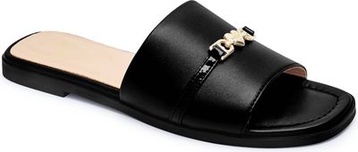 Klapki damskie na lato Love Moschino ze sklepu: Gomez Fashion Store w kategorii: Klapki damskie - zdjęcie 874714-BD9-10338_LM251W000011001