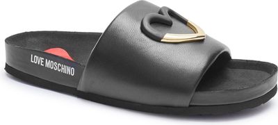 Klapki damskie na lato Love Moschino ze sklepu: Gomez Fashion Store w kategorii: Klapki damskie - zdjęcie 874714-BD9-10338_LM251W000012000