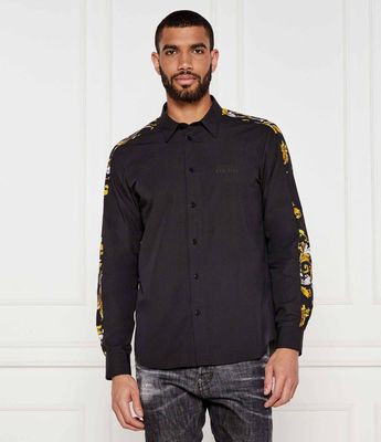 Koszula męska casual Versace Jeans Couture ze sklepu: Gomez Fashion Store w kategorii: Koszule męskie - zdjęcie 874714-BD9-10338_VR252M000018A06