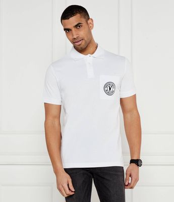 T-shirt męski na wiosnę Versace Jeans Couture ze sklepu: Gomez Fashion Store w kategorii: T-shirty męskie - zdjęcie 874714-BD9-10338_VR252M000022003