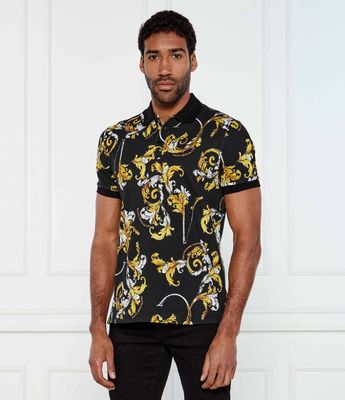 T-shirt męski w stylu młodzieżowym wiosenny Versace Jeans Couture ze sklepu: Gomez Fashion Store w kategorii: T-shirty męskie - zdjęcie 874714-BD9-10338_VR252M000024A06