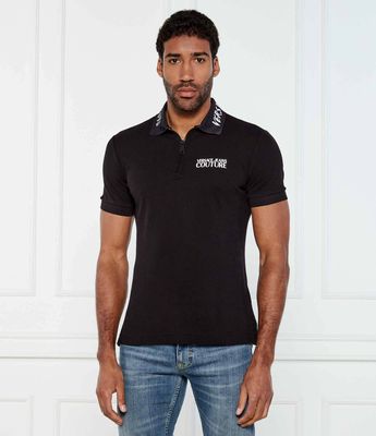 T-shirt męski casual Versace Jeans Couture ze sklepu: Gomez Fashion Store w kategorii: T-shirty męskie - zdjęcie 874714-BD9-10338_VR252M000025899