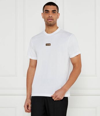 T-shirt męski na wiosnę Versace Jeans Couture ze sklepu: Gomez Fashion Store w kategorii: T-shirty męskie - zdjęcie 874714-BD9-10338_VR252M000034A10
