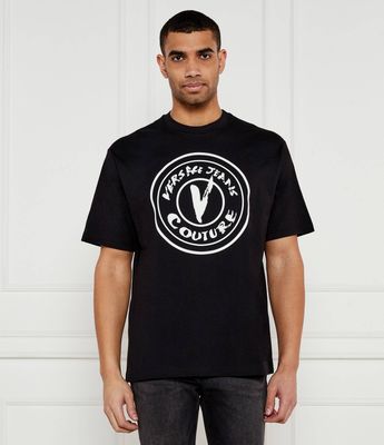 T-shirt męski Versace Jeans Couture ze sklepu: Gomez Fashion Store w kategorii: T-shirty męskie - zdjęcie 874714-BD9-10338_VR252M000040899