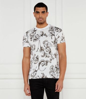 T-shirt męski na wiosnę Versace Jeans Couture ze sklepu: Gomez Fashion Store w kategorii: T-shirty męskie - zdjęcie 874714-BD9-10338_VR252M000029003