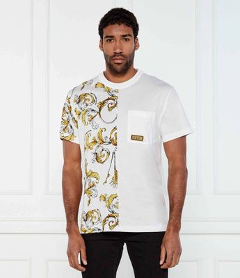 T-shirt męski Versace Jeans Couture ze sklepu: Gomez Fashion Store w kategorii: T-shirty męskie - zdjęcie 874714-BD9-10338_VR252M000052A10