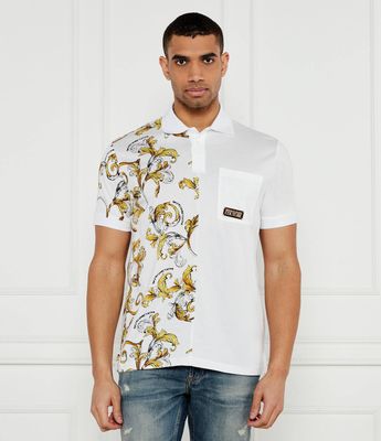 T-shirt męski młodzieżowy wiosenny Versace Jeans Couture ze sklepu: Gomez Fashion Store w kategorii: T-shirty męskie - zdjęcie 874714-BD9-10338_VR252M000056A10