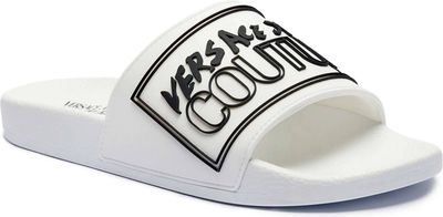 Klapki męskie na lato Versace Jeans Couture ze sklepu: Gomez Fashion Store w kategorii: Klapki męskie - zdjęcie 874714-BD9-10338_VR252M000058003