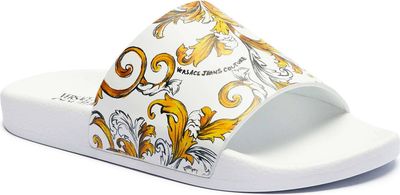 Klapki męskie na lato Versace Jeans Couture ze sklepu: Gomez Fashion Store w kategorii: Klapki męskie - zdjęcie 874714-BD9-10338_VR252M000059A10