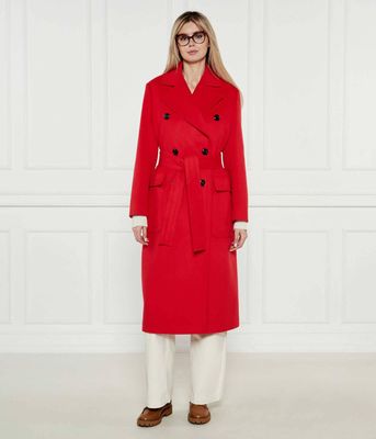 Płaszcz damski jesienny casual Max & Co. ze sklepu: Gomez Fashion Store w kategorii: Płaszcze damskie - zdjęcie 874714-BD9-10338_MX251W000004986