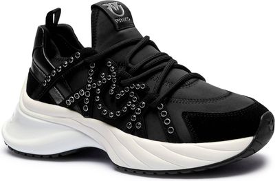 Buty sportowe damskie na wiosnę Pinko ze sklepu: Gomez Fashion Store w kategorii: Buty sportowe damskie - zdjęcie 874714-BD9-10338_PI252W000022099
