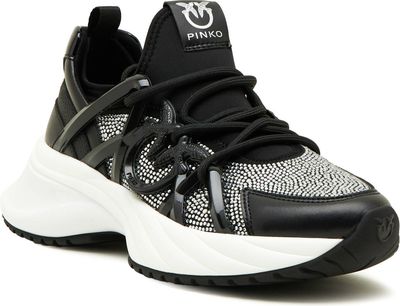 Buty sportowe damskie na wiosnę Pinko ze sklepu: Gomez Fashion Store w kategorii: Buty sportowe damskie - zdjęcie 874714-BD9-10338_PI252W000023325
