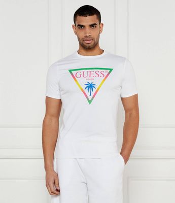 Guess Underwear - T-shirt męski w stylu młodzieżowym na wiosnę ze sklepu: Gomez Fashion Store w kategorii: T-shirty męskie - zdjęcie 874714-BD9-10338_GB252M000014G41