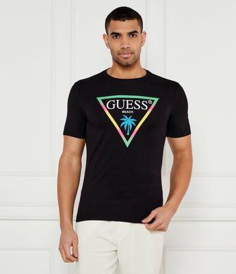 Guess Underwear - T-shirt męski na wiosnę ze sklepu: Gomez Fashion Store w kategorii: T-shirty męskie - zdjęcie 874714-BD9-10338_GB252M000014046