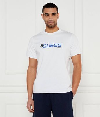 T-shirt męski na wiosnę Guess Underwear ze sklepu: Gomez Fashion Store w kategorii: T-shirty męskie - zdjęcie 874714-BD9-10338_GB252M000015G41