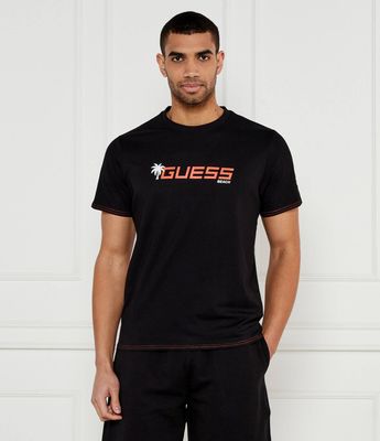 T-shirt męski młodzieżowy Guess Underwear ze sklepu: Gomez Fashion Store w kategorii: T-shirty męskie - zdjęcie 874714-BD9-10338_GB252M000015046