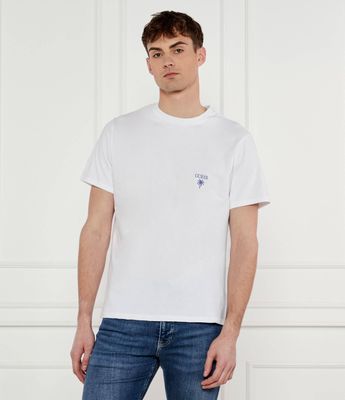 T-shirt męski casual Guess Underwear ze sklepu: Gomez Fashion Store w kategorii: T-shirty męskie - zdjęcie 874714-BD9-10338_GB252M000016G41