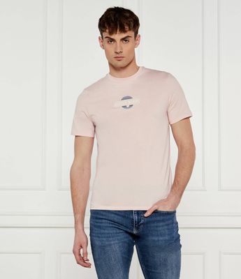 T-shirt męski na wiosnę casual Guess Jeans ze sklepu: Gomez Fashion Store w kategorii: T-shirty męskie - zdjęcie 874714-BD9-10338_GE252M000011F50