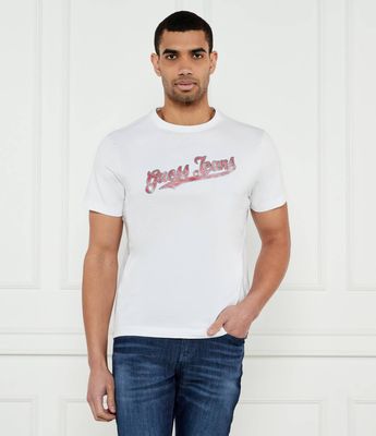 T-shirt męski wiosenny młodzieżowy Guess Jeans ze sklepu: Gomez Fashion Store w kategorii: T-shirty męskie - zdjęcie 874714-BD9-10338_GE252M000013F11