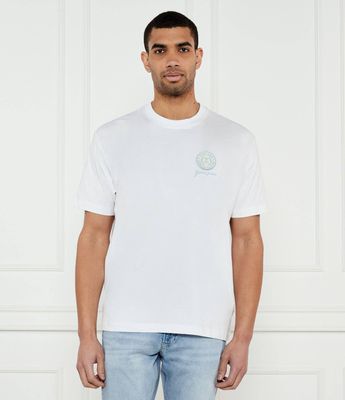 T-shirt męski na wiosnę Guess Jeans ze sklepu: Gomez Fashion Store w kategorii: T-shirty męskie - zdjęcie 874714-BD9-10338_GE252M000015F11
