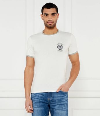 T-shirt męski na wiosnę Guess Jeans ze sklepu: Gomez Fashion Store w kategorii: T-shirty męskie - zdjęcie 874714-BD9-10338_GE252M000016Z19