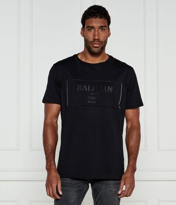 BALMAIN - T-shirt męski ze sklepu: Gomez Fashion Store w kategorii: T-shirty męskie - zdjęcie 874714-BD9-10338_BA251M000008014