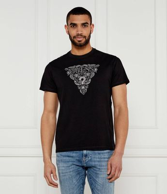 T-shirt męski młodzieżowy Guess ze sklepu: Gomez Fashion Store w kategorii: T-shirty męskie - zdjęcie 874714-BD9-10338_GJ252M000013058