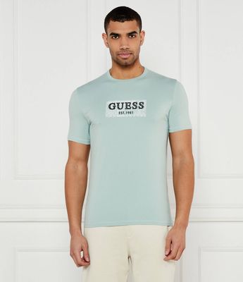 T-shirt męski na wiosnę Guess ze sklepu: Gomez Fashion Store w kategorii: T-shirty męskie - zdjęcie 874714-BD9-10338_GJ252M000015Z26