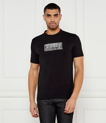 T-shirt męski w stylu młodzieżowym Guess ze sklepu: Gomez Fashion Store w kategorii: T-shirty męskie - zdjęcie 874714-BD9-10338_GJ252M000015058