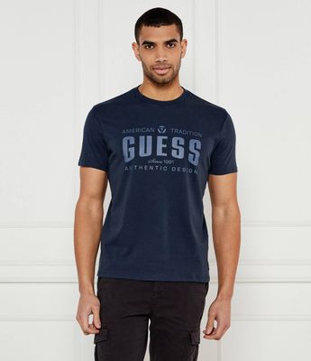 T-shirt męski młodzieżowy Guess ze sklepu: Gomez Fashion Store w kategorii: T-shirty męskie - zdjęcie 874714-BD9-10338_GJ252M000016I78