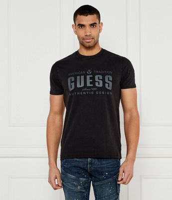 T-shirt męski na wiosnę Guess ze sklepu: Gomez Fashion Store w kategorii: T-shirty męskie - zdjęcie 874714-BD9-10338_GJ252M000016487