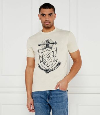 T-shirt męski młodzieżowy Guess ze sklepu: Gomez Fashion Store w kategorii: T-shirty męskie - zdjęcie 874714-BD9-10338_GJ252M000021Z29