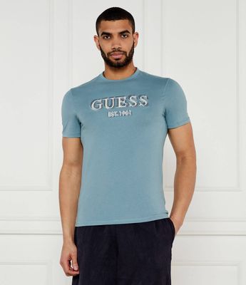 T-shirt męski młodzieżowy wiosenny Guess ze sklepu: Gomez Fashion Store w kategorii: T-shirty męskie - zdjęcie 874714-BD9-10338_GJ252M000010N09