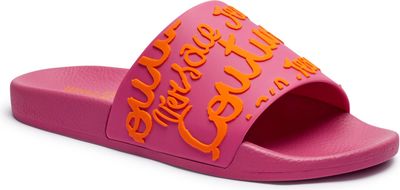 Klapki damskie na lato Versace Jeans Couture ze sklepu: Gomez Fashion Store w kategorii: Klapki damskie - zdjęcie 874714-BD9-10338_VR252W000015A30