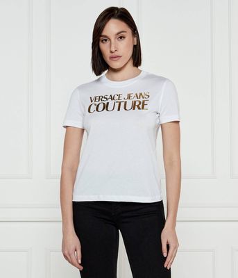 Bluzka damska Versace Jeans Couture ze sklepu: Gomez Fashion Store w kategorii: Bluzki damskie - zdjęcie 874714-BD9-10338_VR252W000034A10