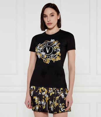 Versace Jeans Couture - Bluzka damska młodzieżowa ze sklepu: Gomez Fashion Store w kategorii: Bluzki damskie - zdjęcie 874714-BD9-10338_VR252W000036A06