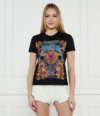Bluzka damska Versace Jeans Couture ze sklepu: Gomez Fashion Store w kategorii: Bluzki damskie - zdjęcie 874714-BD9-10338_VR252W000040899