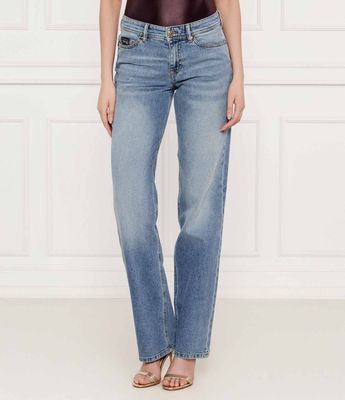 Jeansy damskie casual Versace Jeans Couture ze sklepu: Gomez Fashion Store w kategorii: Jeansy damskie - zdjęcie 874714-BD9-10338_VR252W000048904