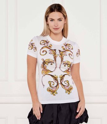 Bluzka damska Versace Jeans Couture ze sklepu: Gomez Fashion Store w kategorii: Bluzki damskie - zdjęcie 874714-BD9-10338_VR252W000054A10
