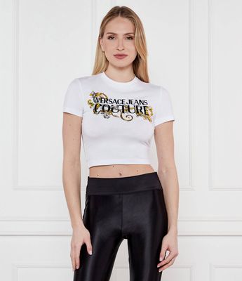 Bluzka damska Versace Jeans Couture ze sklepu: Gomez Fashion Store w kategorii: Bluzki damskie - zdjęcie 874714-BD9-10338_VR252W000055A10