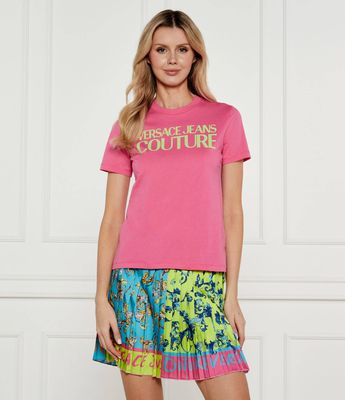 Versace Jeans Couture - Bluzka damska młodzieżowa ze sklepu: Gomez Fashion Store w kategorii: Bluzki damskie - zdjęcie 874714-BD9-10338_VR252W000060A33