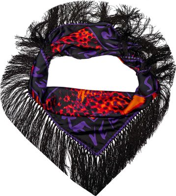 Szalik/chusta Versace Jeans Couture ze sklepu: Gomez Fashion Store w kategorii: Szaliki i chusty damskie - zdjęcie 874714-BD9-10338_VR252W000084982