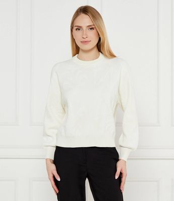 Sweter damski casualowy Marella ze sklepu: Gomez Fashion Store w kategorii: Swetry damskie - zdjęcie 874714-BD9-10338_MA251W000031001