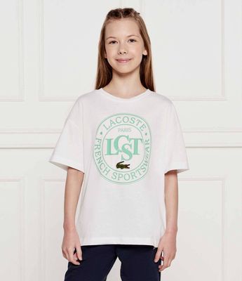 Bluzka dziewczęca na lato Lacoste ze sklepu: Gomez Fashion Store w kategorii: Bluzki dziewczęce