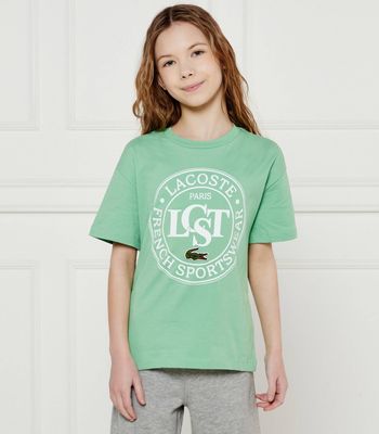Bluzka dziewczęca letnia Lacoste ze sklepu: Gomez Fashion Store w kategorii: Bluzki dziewczęce